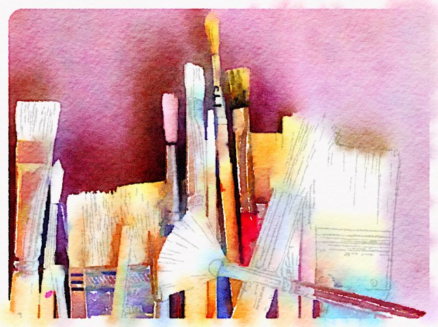 Painted in Waterlogue